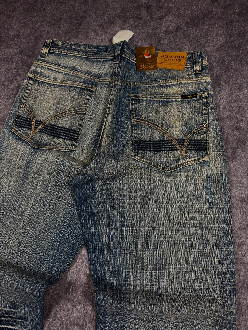(rare) deadstock 2000s jordan craig jeans (36x31)