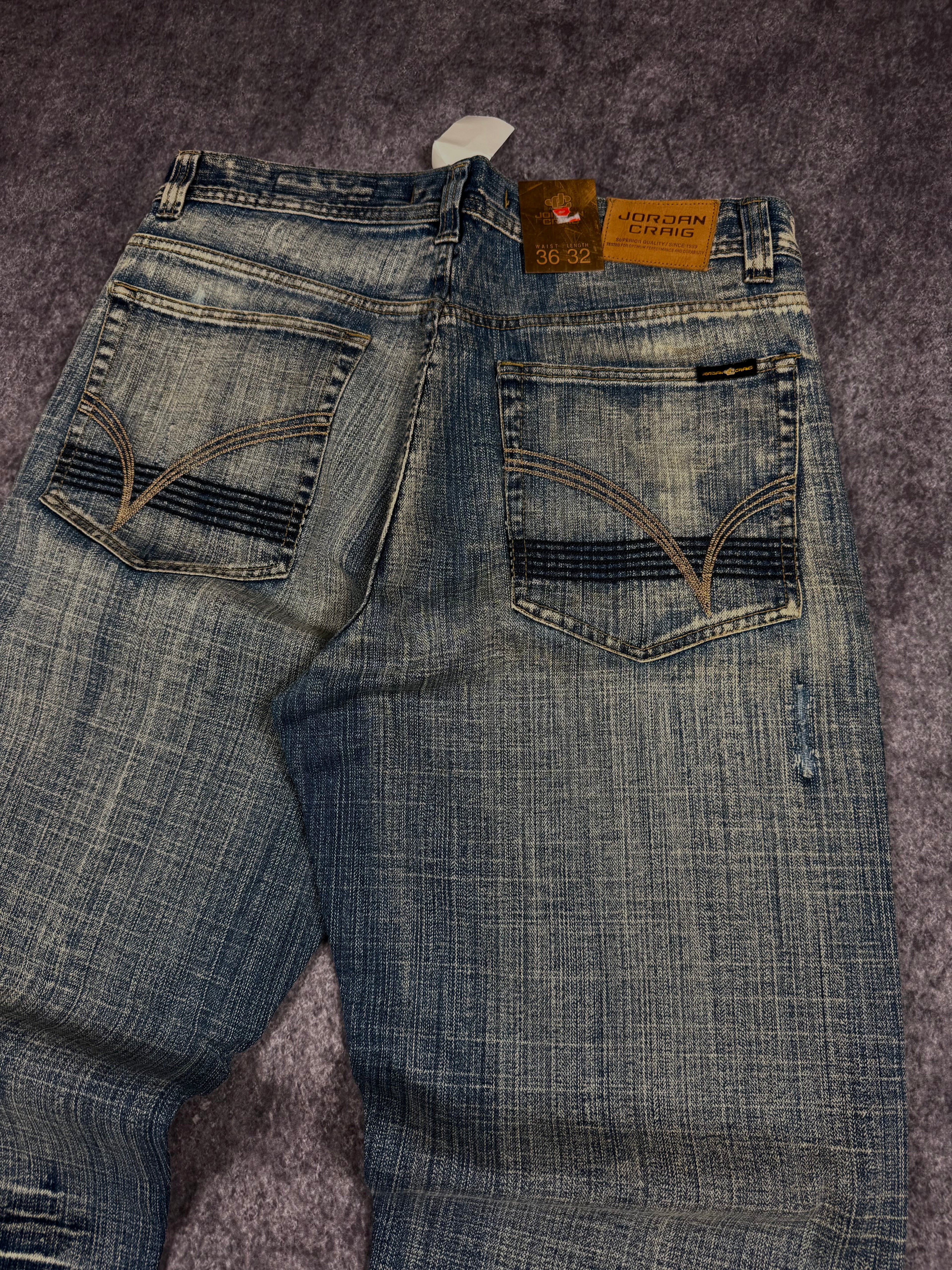 (rare) deadstock 2000s jordan craig jeans (36x31)