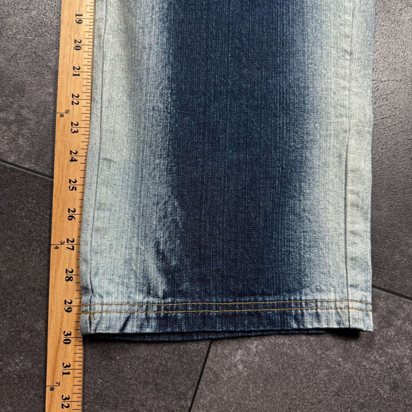 Y2K Deadstock NOIZ Wide Leg Baggy Jeans (30x30)