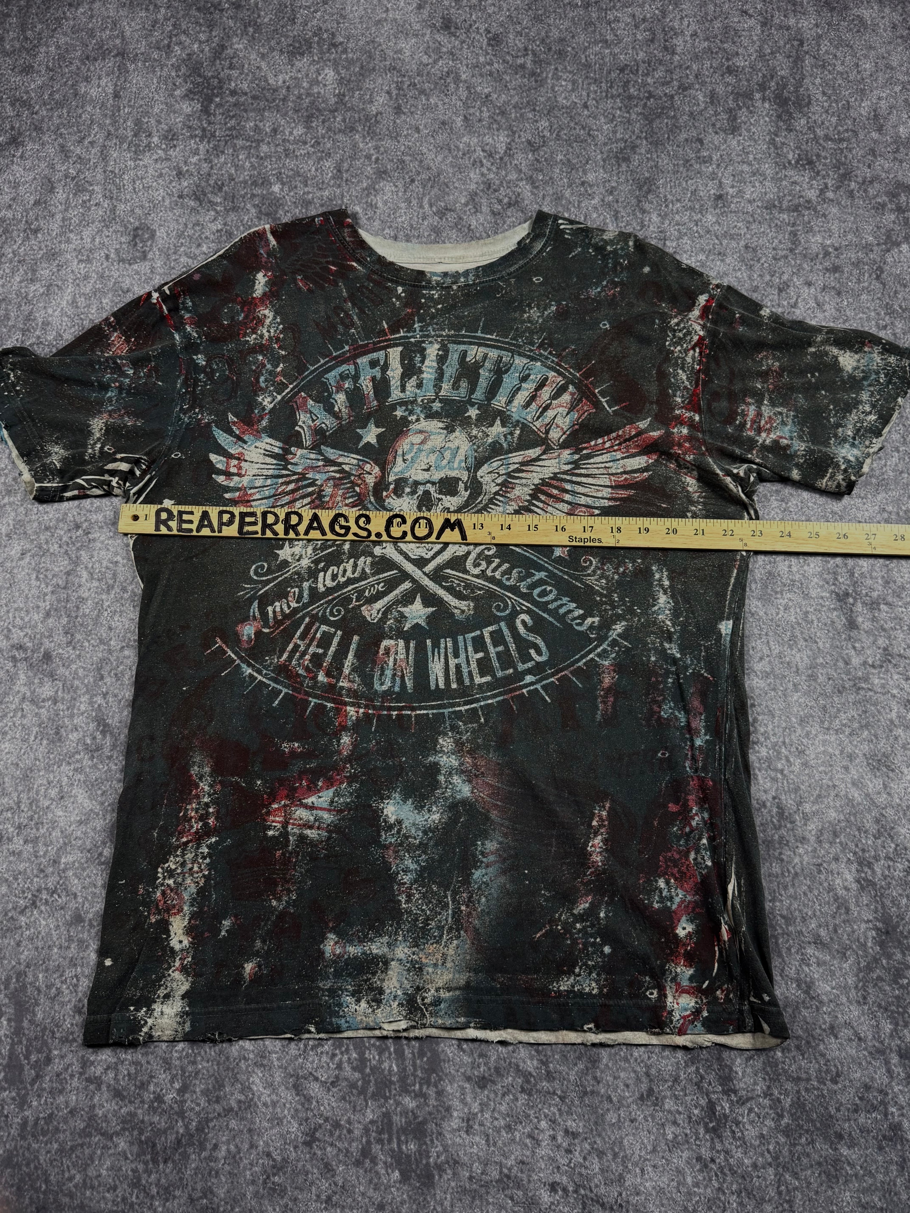(rare) 2000s affliction shirt (XL)