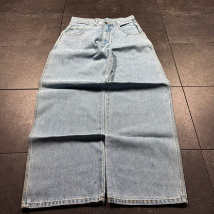 Y2K Deadstock JNCO Style Flip Flop Baggy Wide Leg Jeans (30x30)