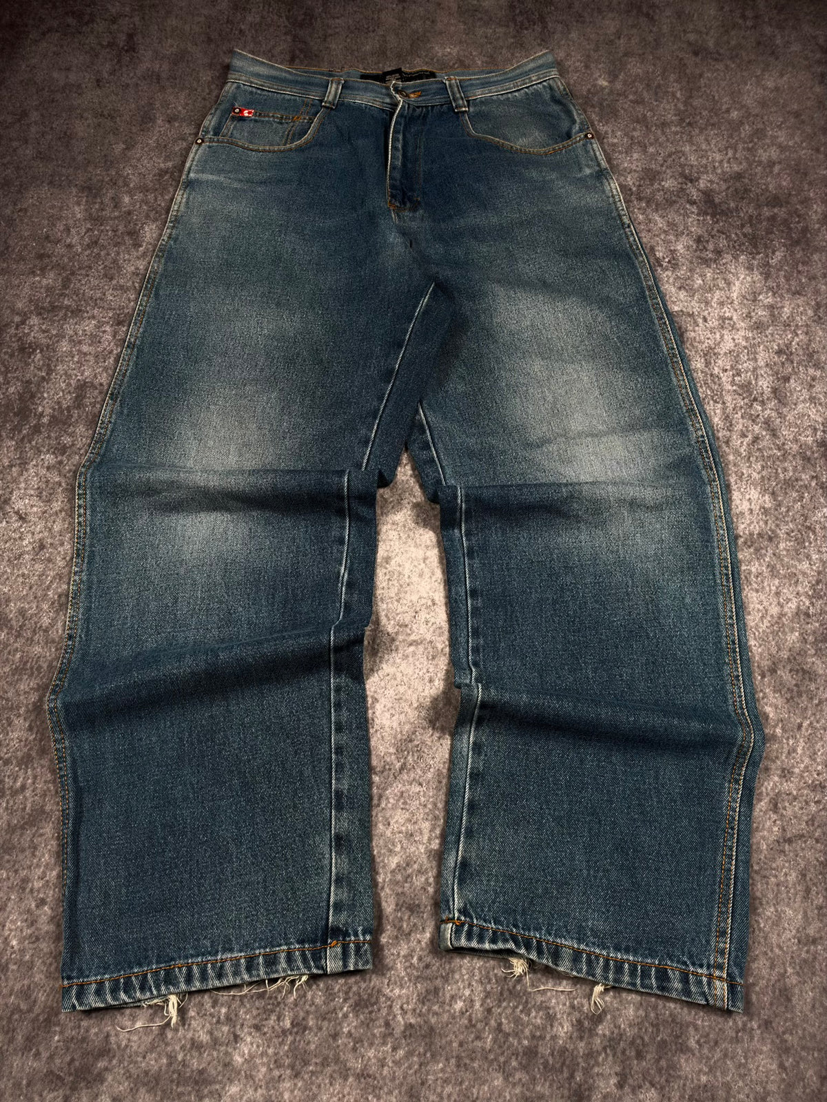(GRAIL) 2000s SOUTHPOLE RED TAB JEANS (32x29)