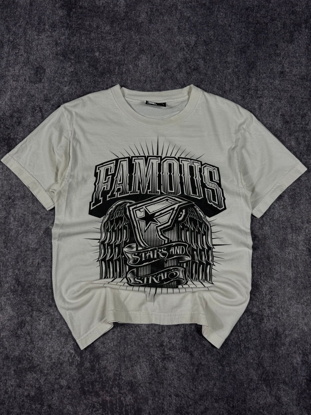 2000s famous stars & straps shirt (S)
