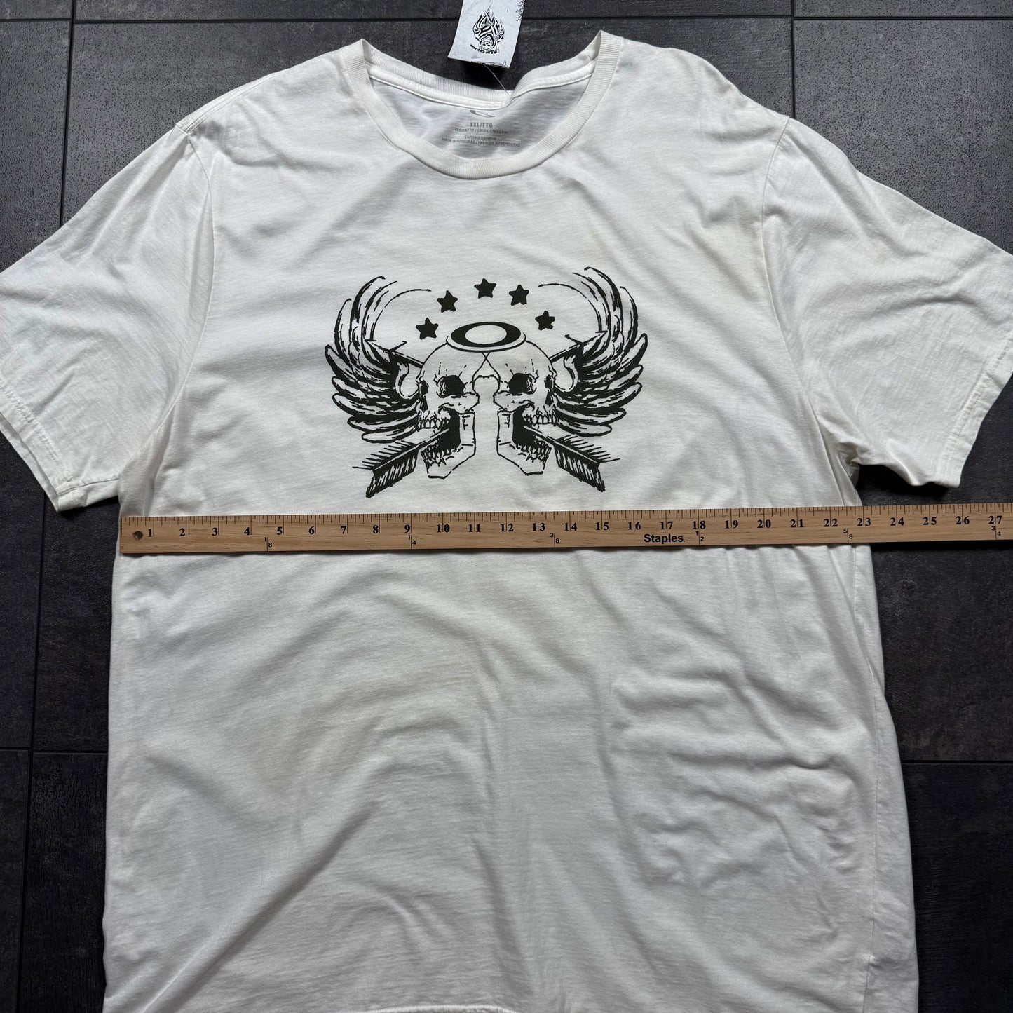 Y2K Oakley Skull Tshirt (L)