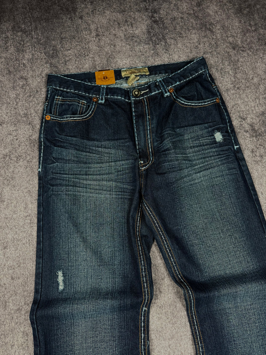 (rare) deadstock 2000s victorious boot cut jeans (34x30)