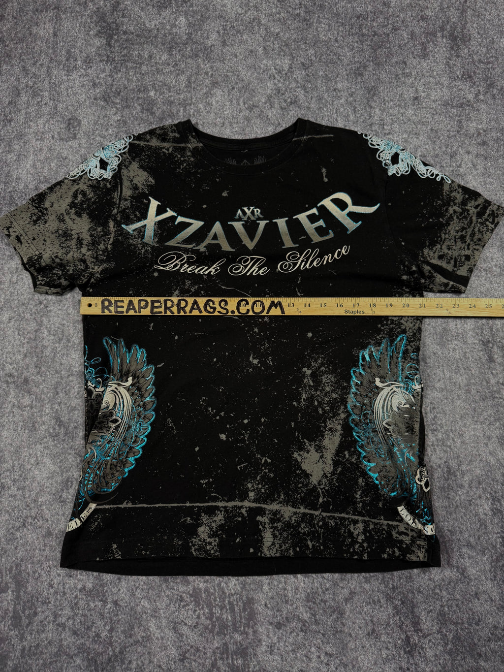 (rare) 2000s xzavier chrome shirt (L)