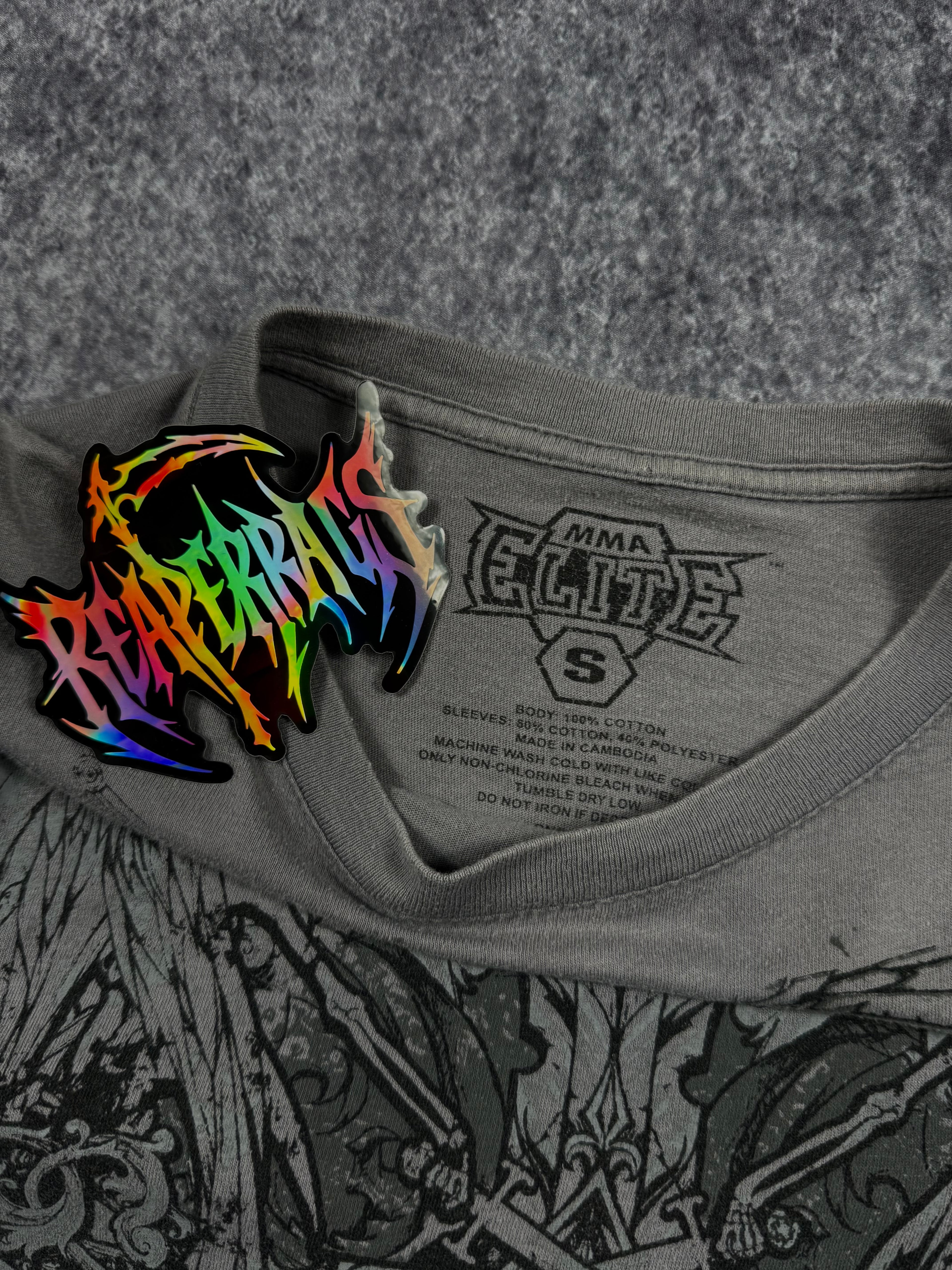 (rare) 2000s mma elite shirt (S)