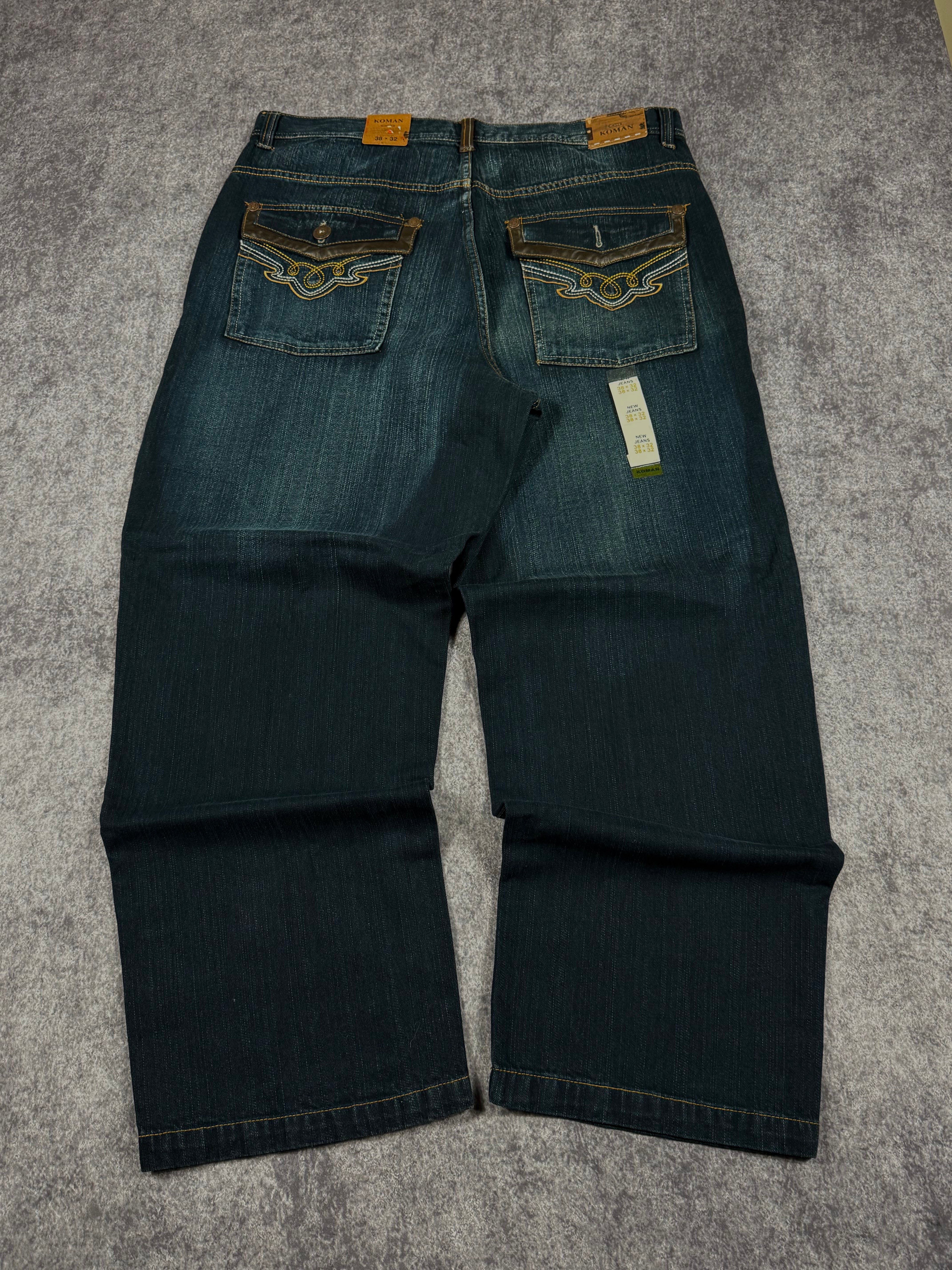 (rare) deadstock 2000s koman jeans (40x32)