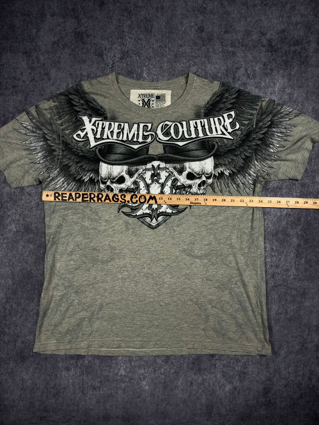 (RARE) 2000s XTREME COUTURE SHIRT (XL)