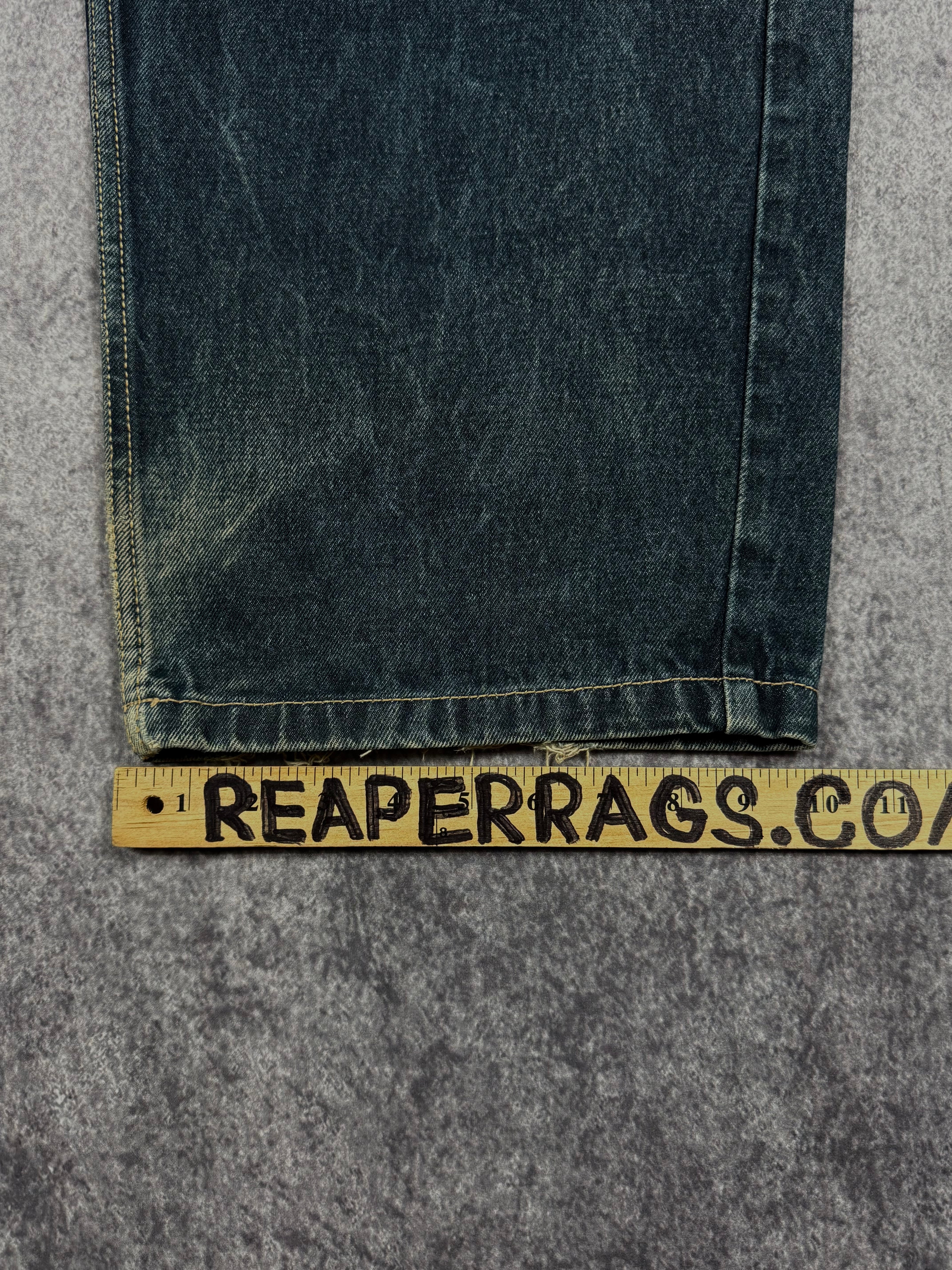 (rare) 2000s southpole gold tab jeans (36x28)