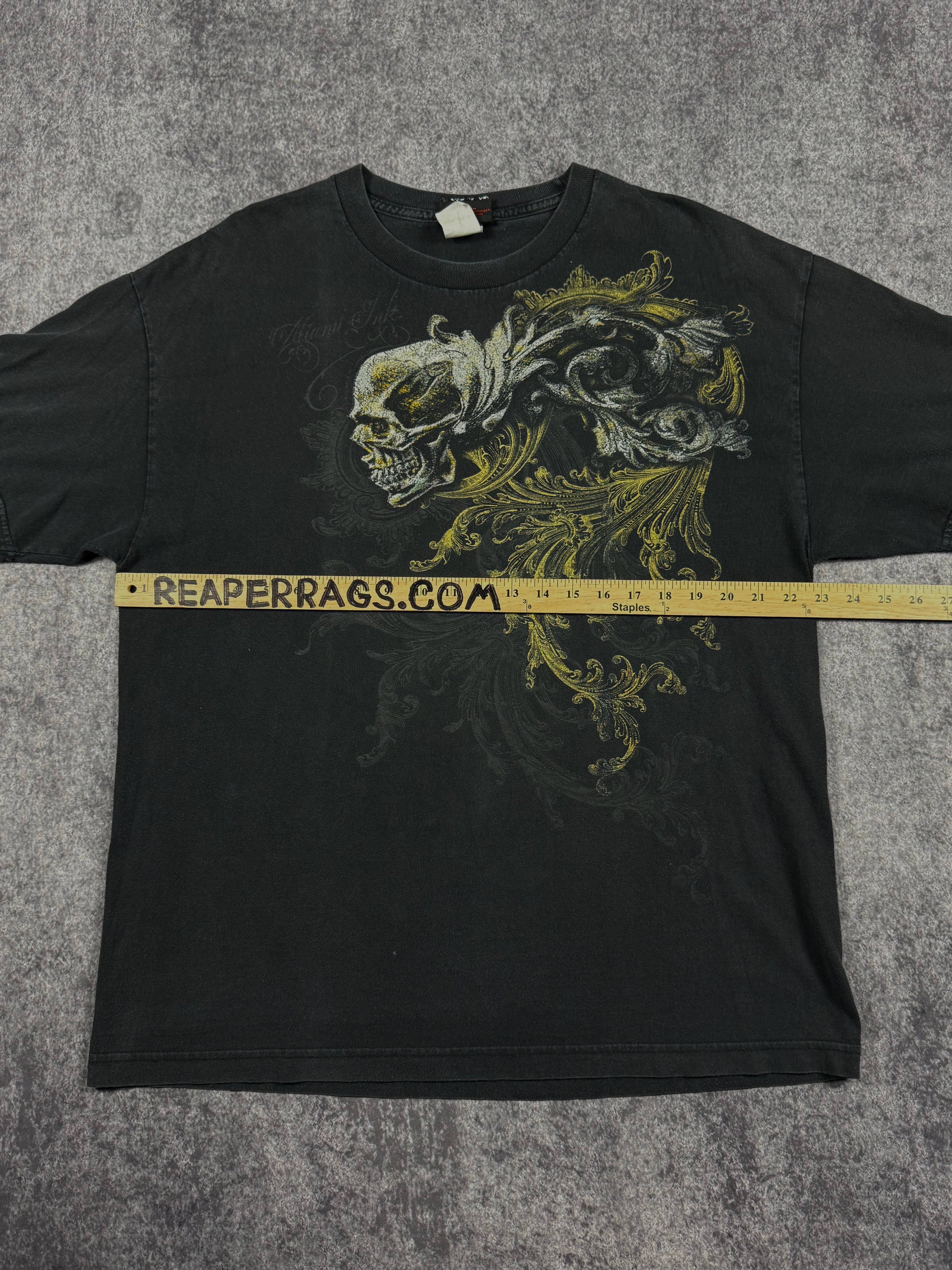 (rare) 2000s miami ink shirt (L)