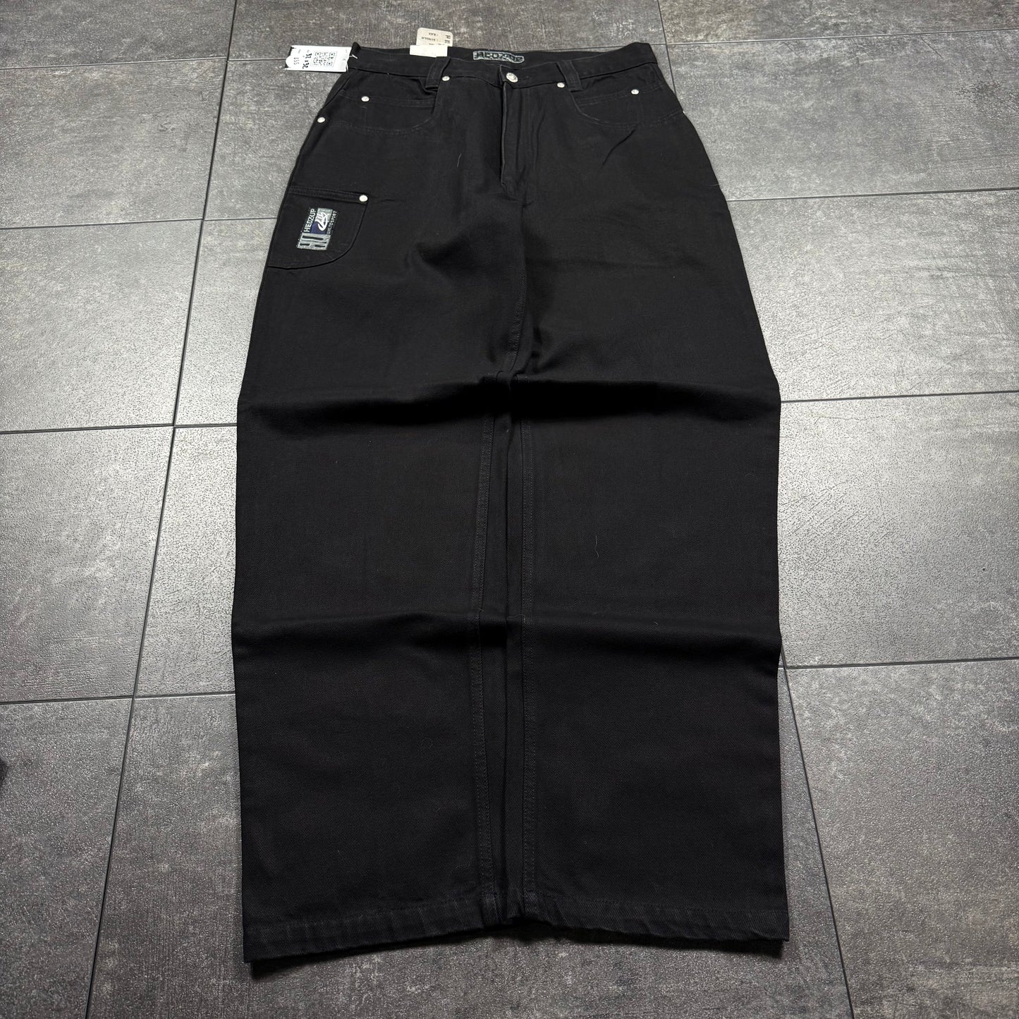 Y2K Deadstock JNCO Style Baggy Hedz Up Jeans (32x33)