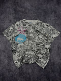 (rare) 2000s skull pile shirt (L)