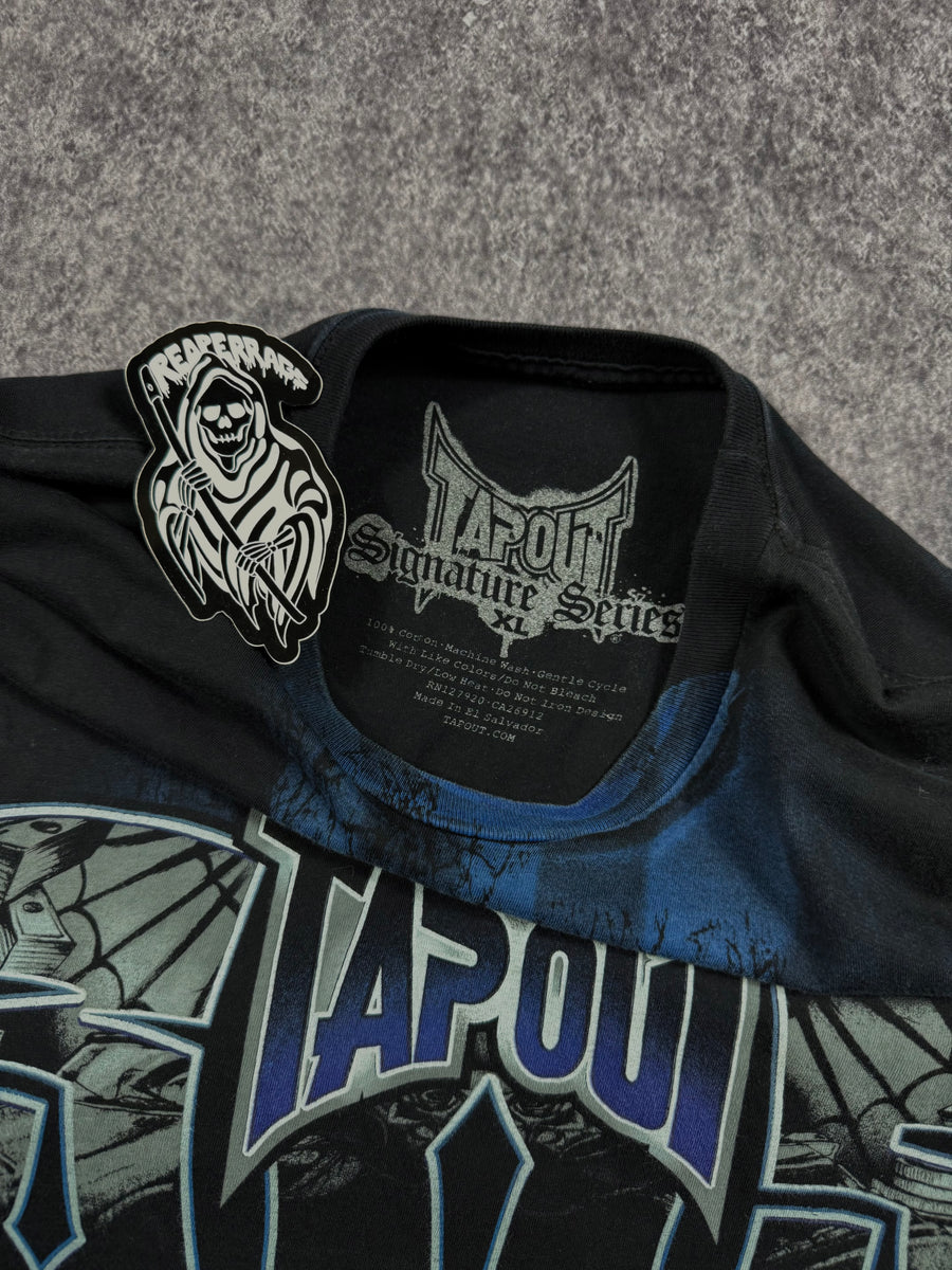 (rare) 2000s tapout x kimbo slice shirt (L)