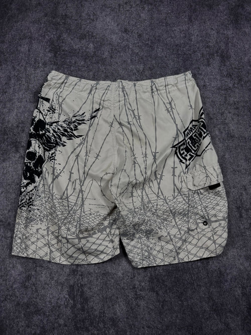 (rare) 2000s mma elite board shorts (40)