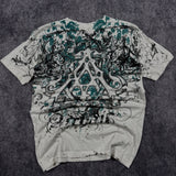 (rare) 2000s archiac x affliction shirt (S)