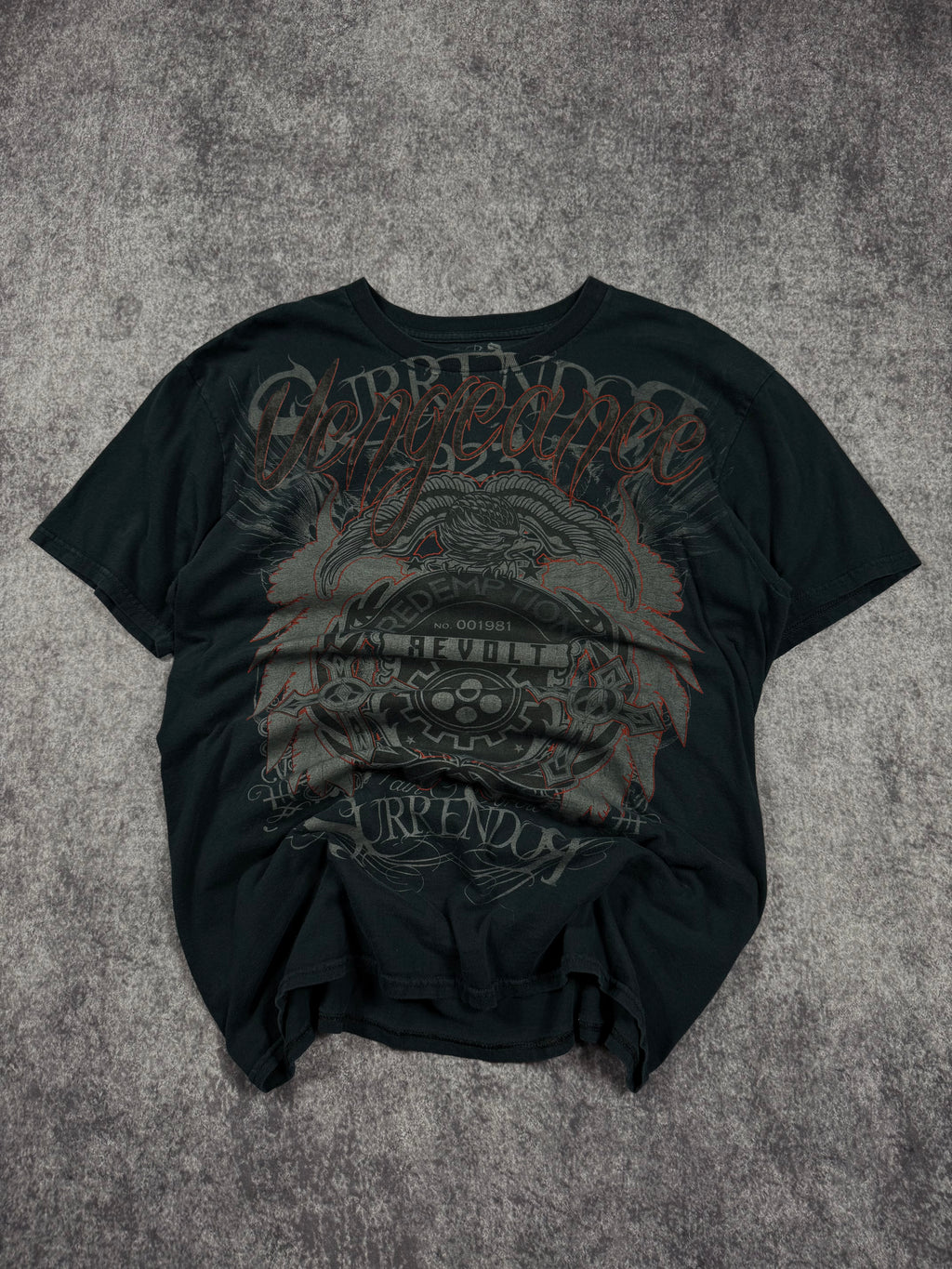 (rare) 2000s raw uncut shirt (M)