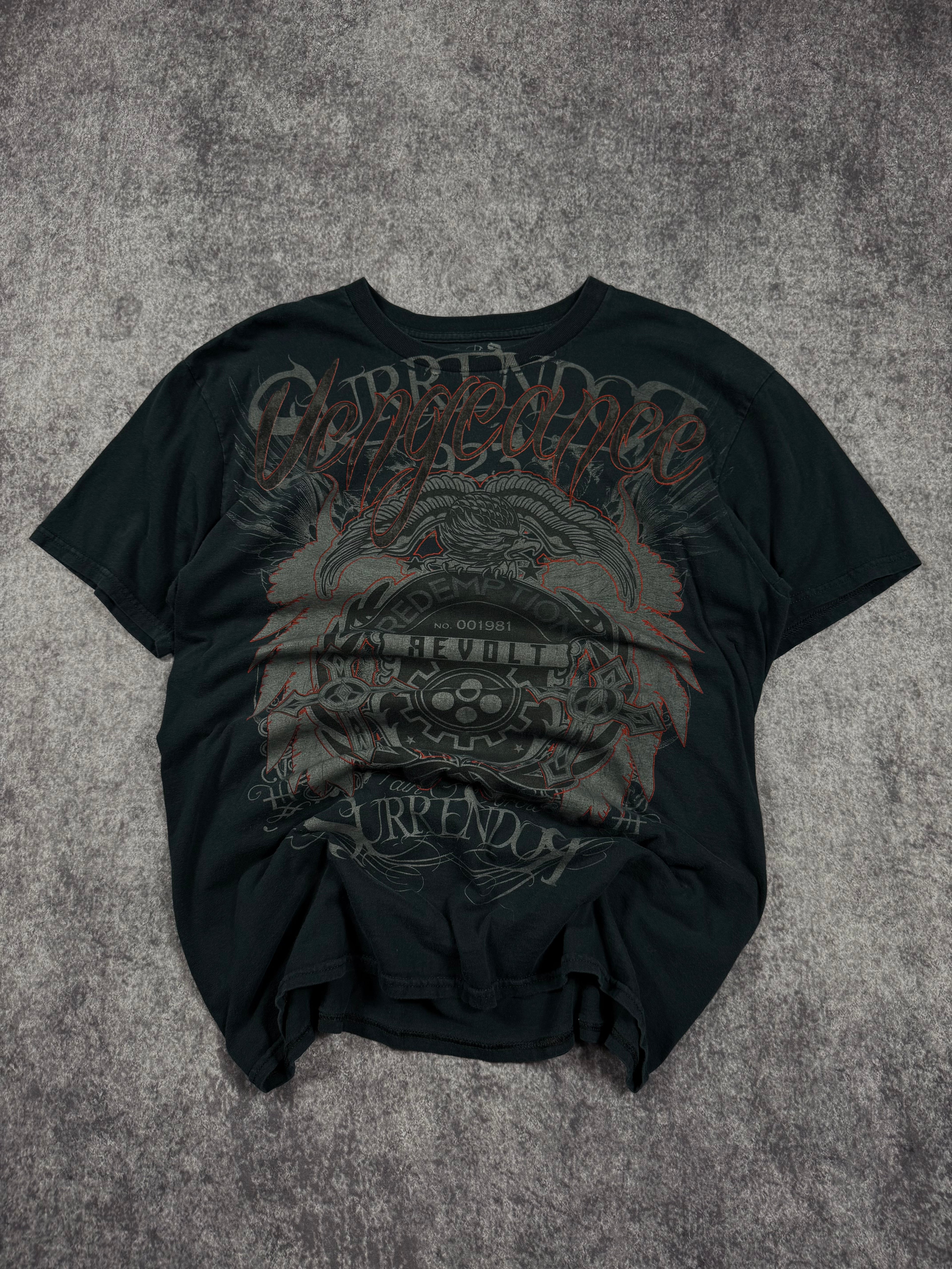 (rare) 2000s raw uncut shirt (M)
