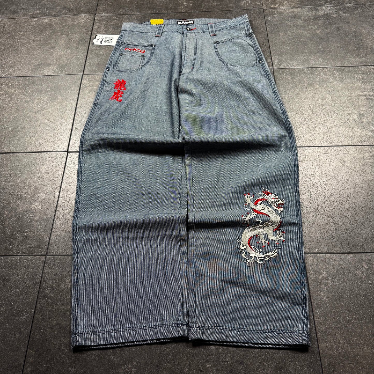 Y2K Deadstock JNCO Style PACO Wide Leg Baggy Jeans (34x32)