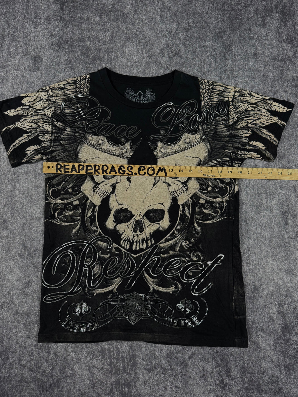 (rare) 2000s xzavier chrome shirt (M)