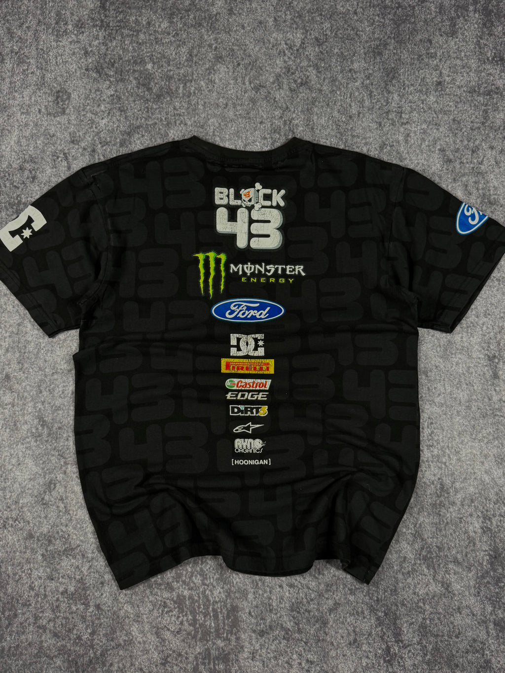 (rare) 2000s monster energy x dc shoes x ken block shirt (M)