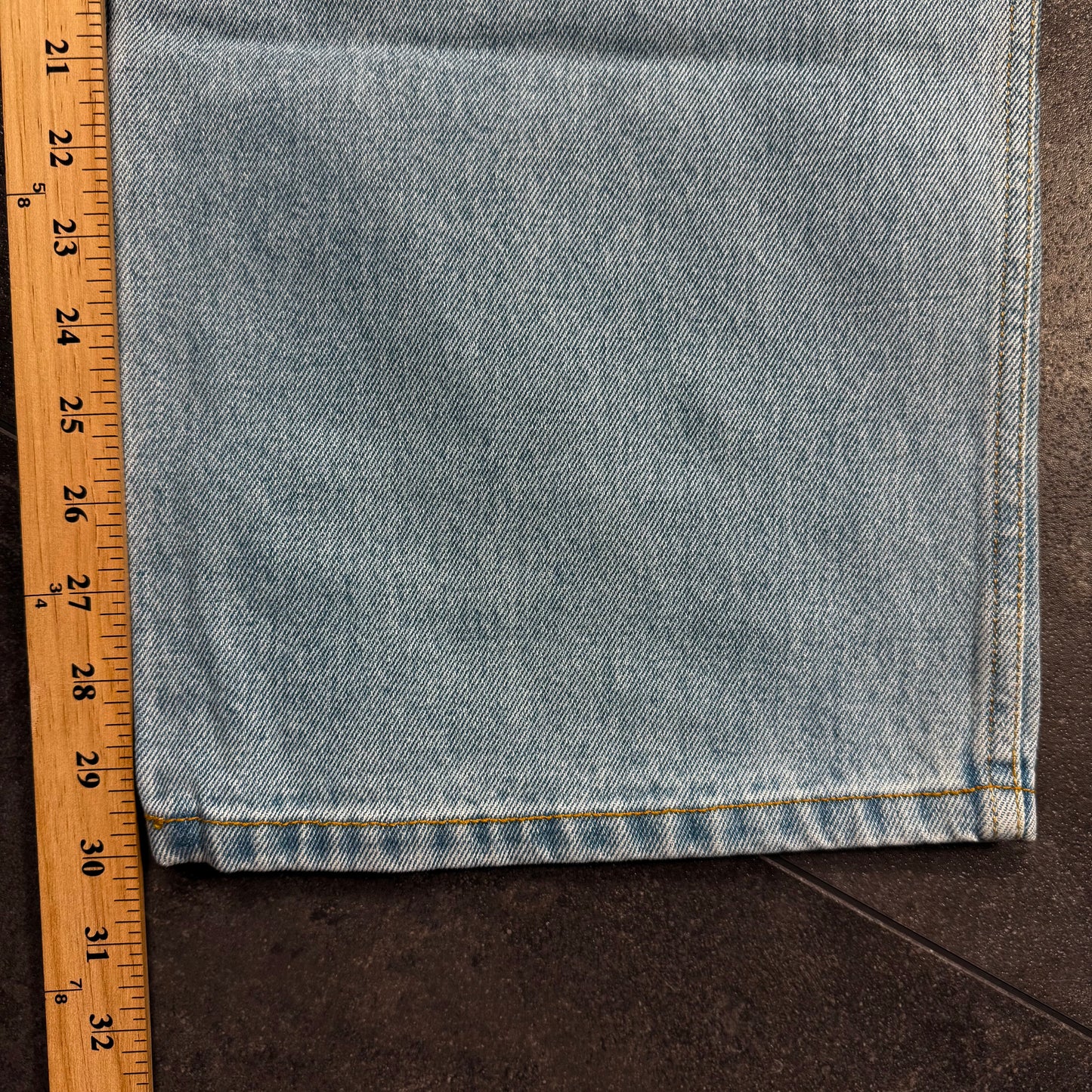 Y2K Deadstock JNCO Style Flip Flop Baggy Wide Leg Jeans (30x30)