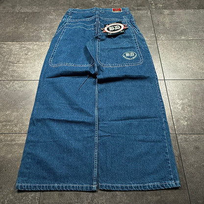 Y2K JNCO Style BD County Baggy Wide Leg Jeans (36x32)