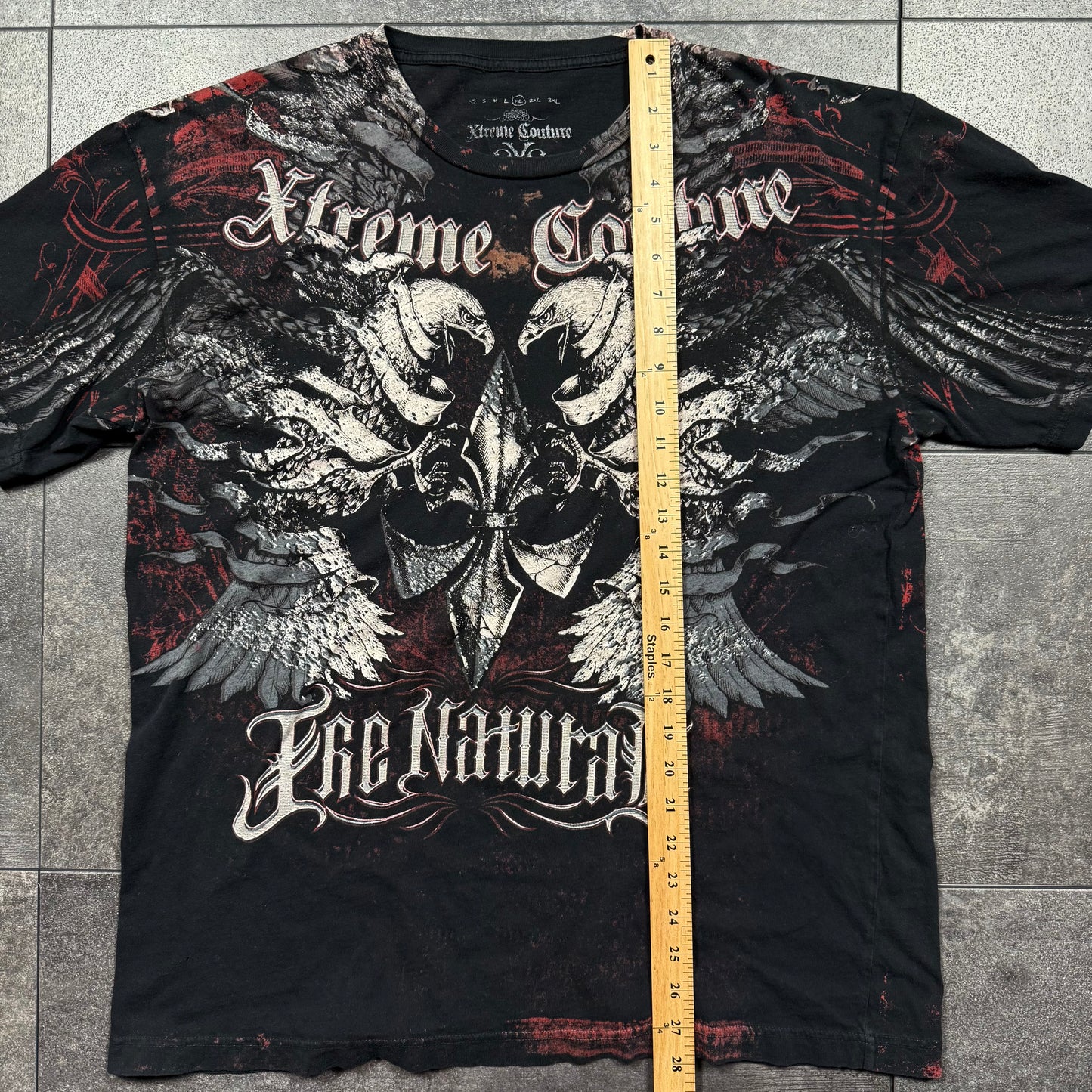 Y2K Affliction Style Xtreme Couture Tshirt (L)