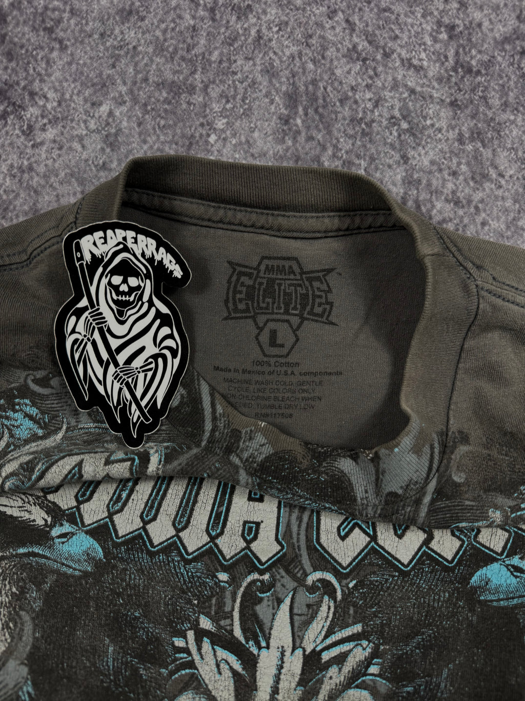 2000s mma elite shirt (L)