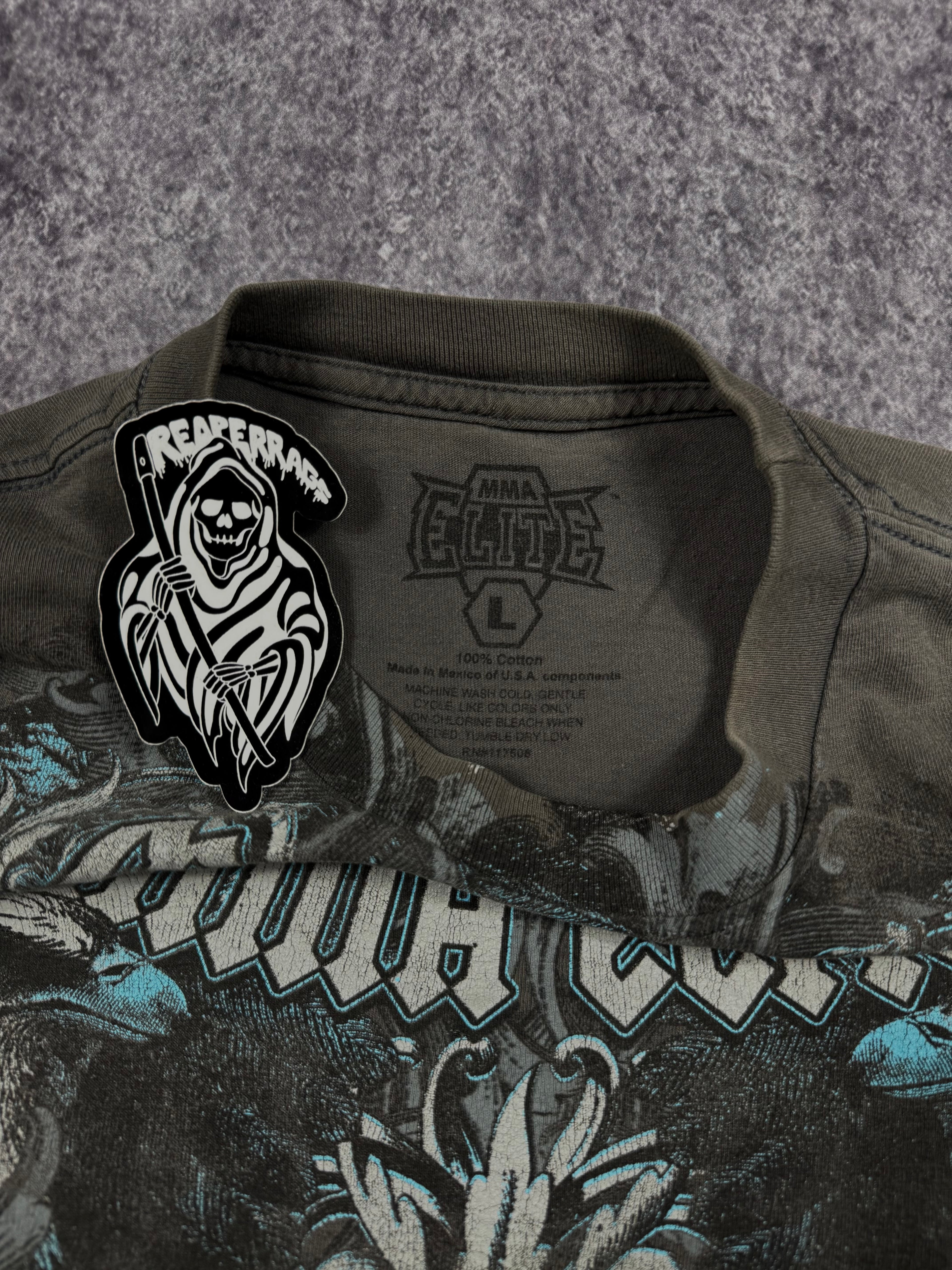 2000s mma elite shirt (L)
