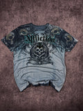 (rare) 2000s affliction chrome shirt (L)