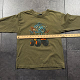 2000s Monster Mash Long Sleeve Shirt (XXS)