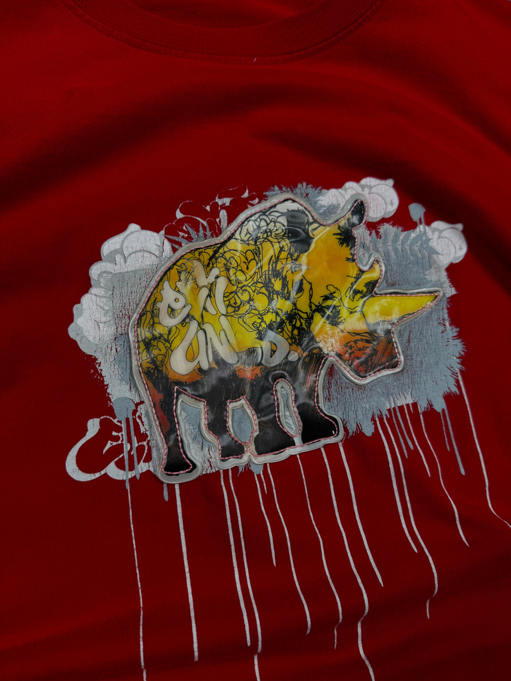 (rare) 2000s ecko unltd long sleeve shirt (M)