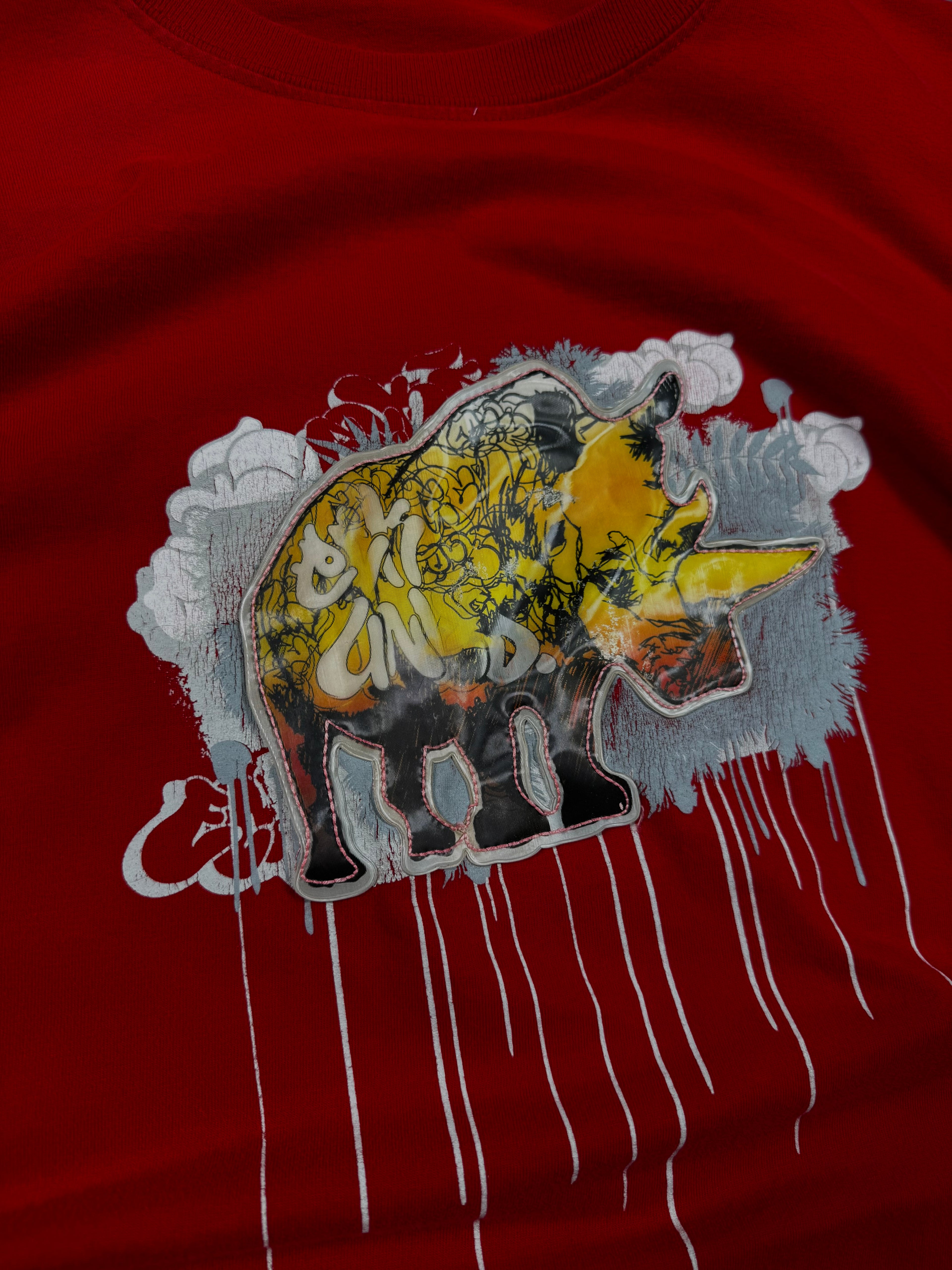 (rare) 2000s ecko unltd long sleeve shirt (M)