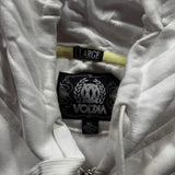 Deadstock 2000s Rhinestone Skull Hoodie (XL)
