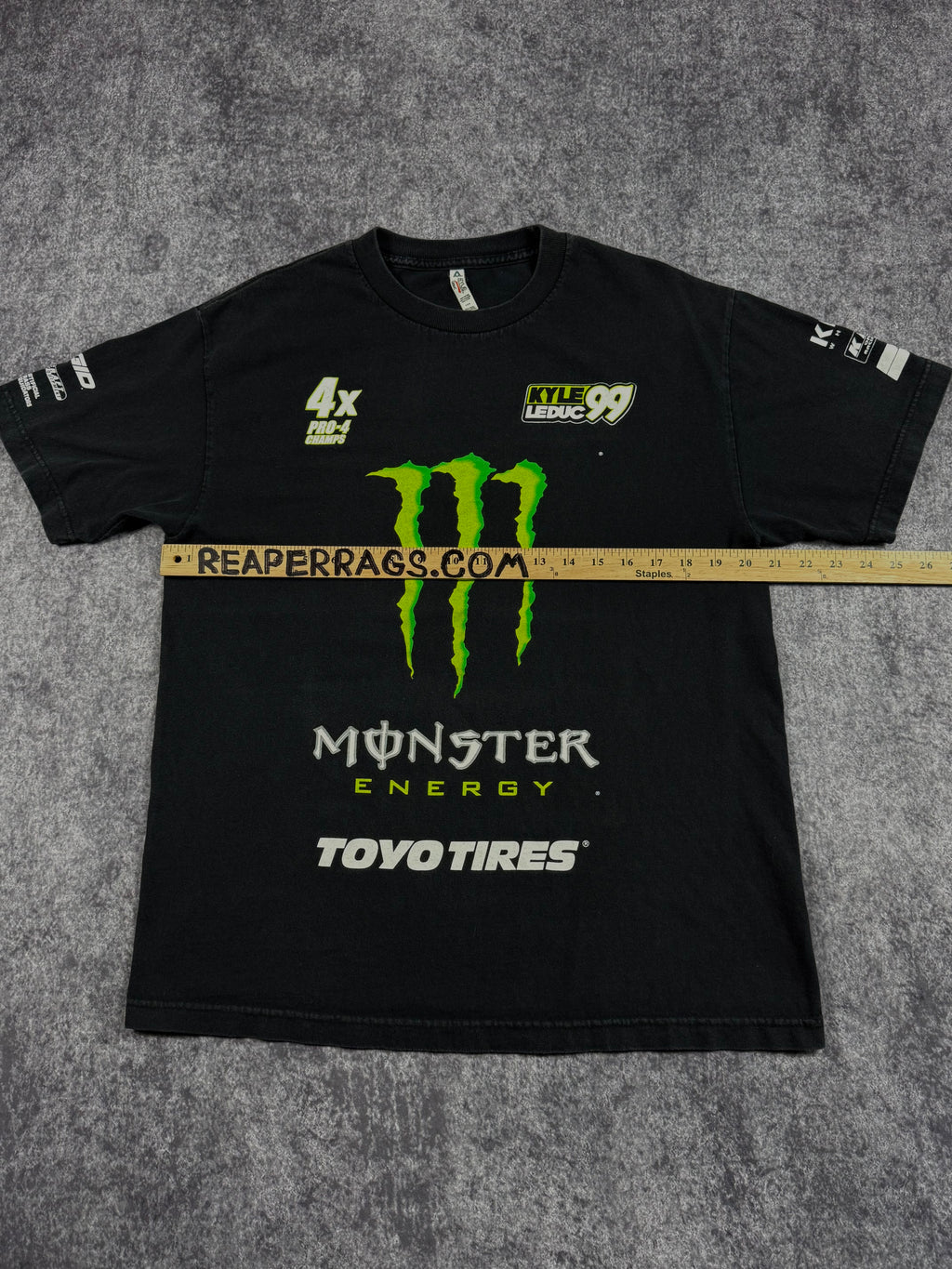 (rare) 2000s monster energy shirt (L)