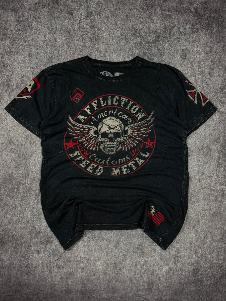 (rare) 2000s affliction shirt (L)