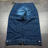 Deadstock Marithe Francois Girbaud Shuttle Strap Jeans (42x33)