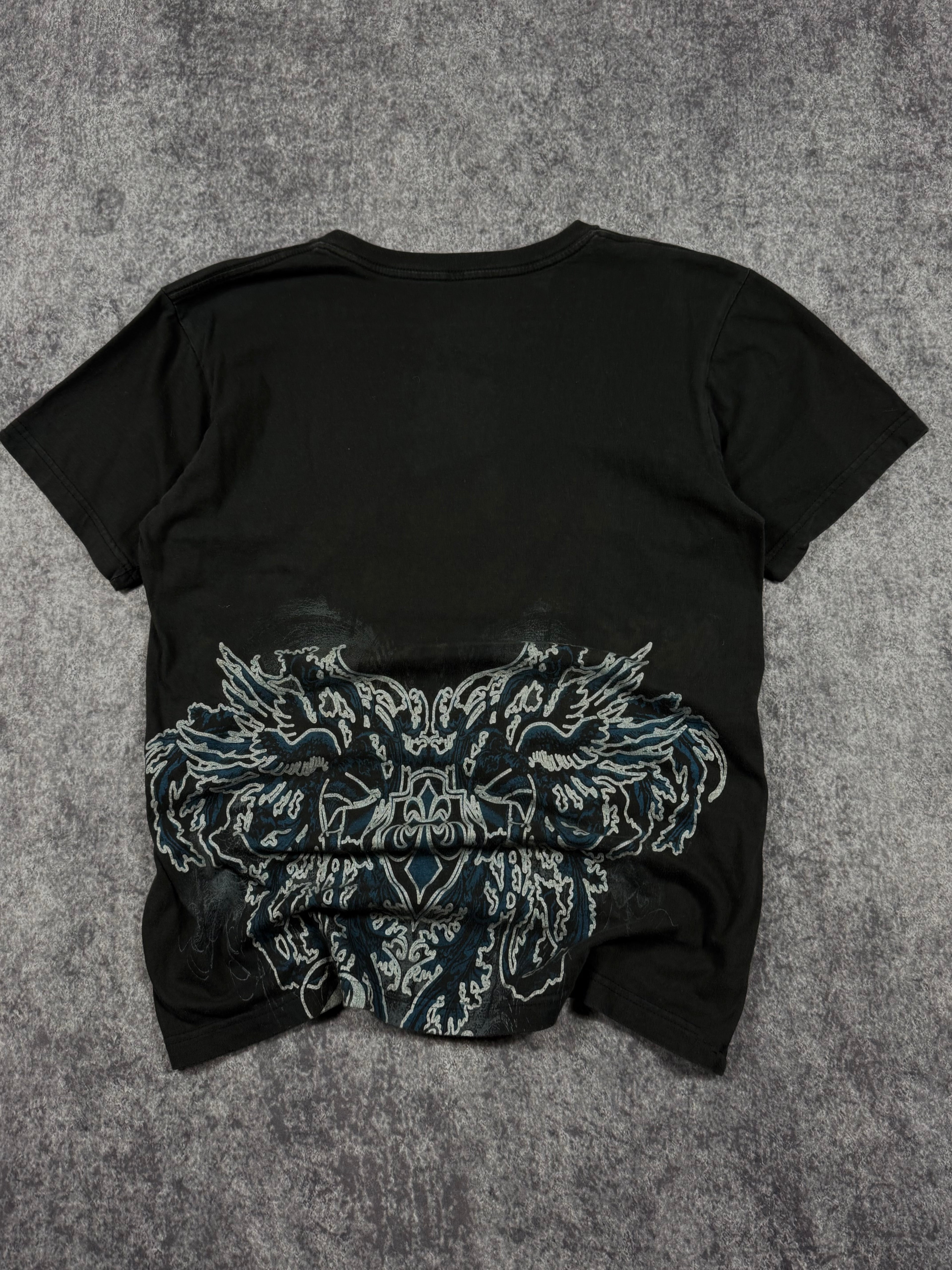 (rare) 2000s chamberlain chrome shirt (S)