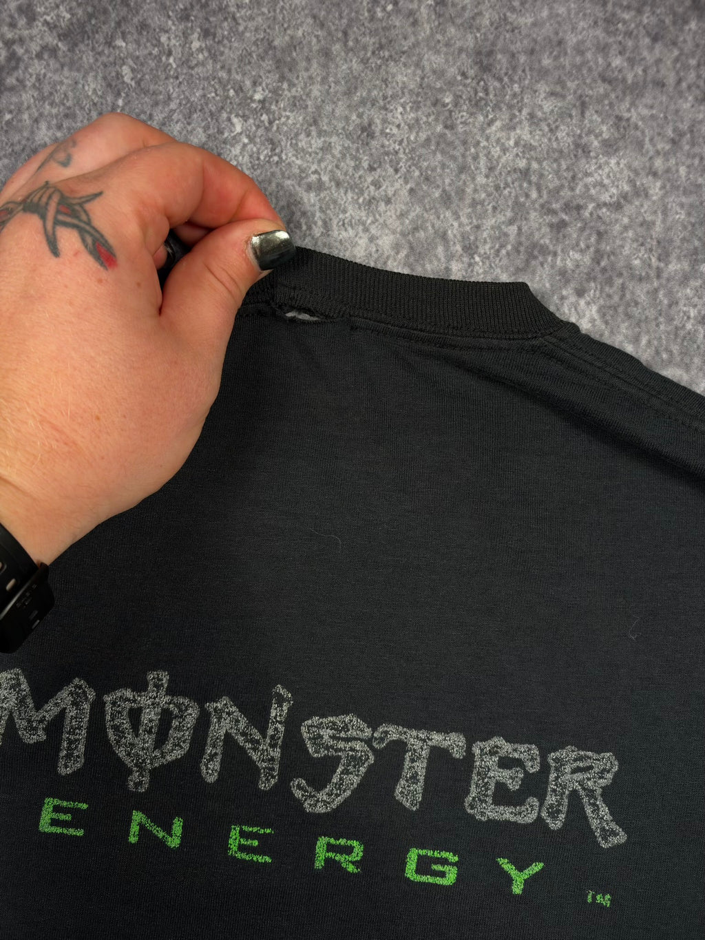 2000s MONSTER ENERGY x FOX RACING SHIRT (S)