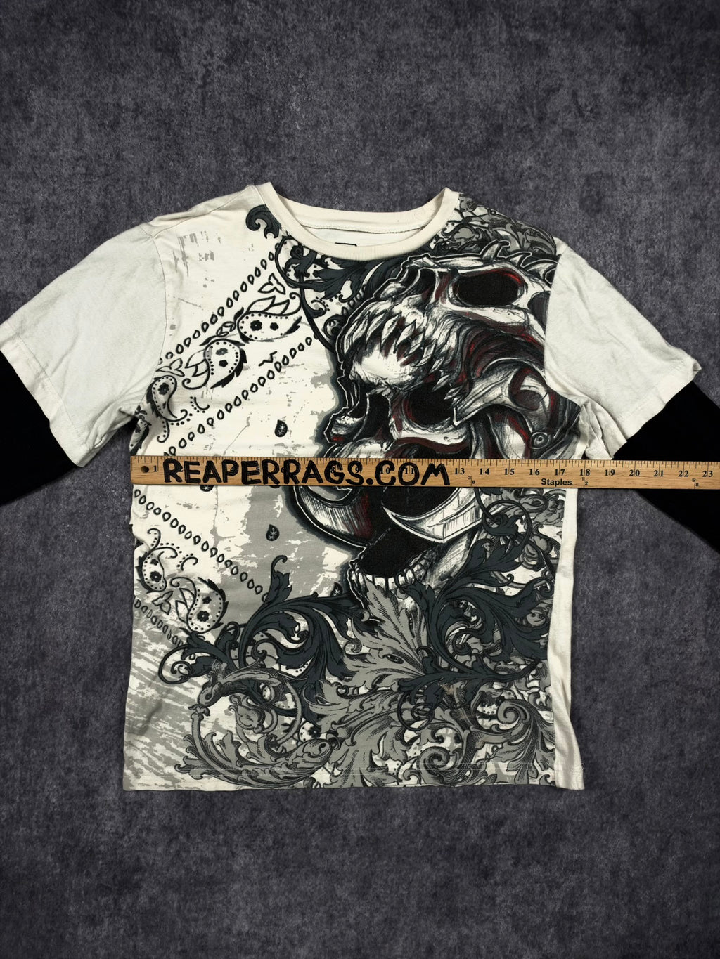 (GRAIL) 2000s MMA ELITE LAYERED SHIRT (S)