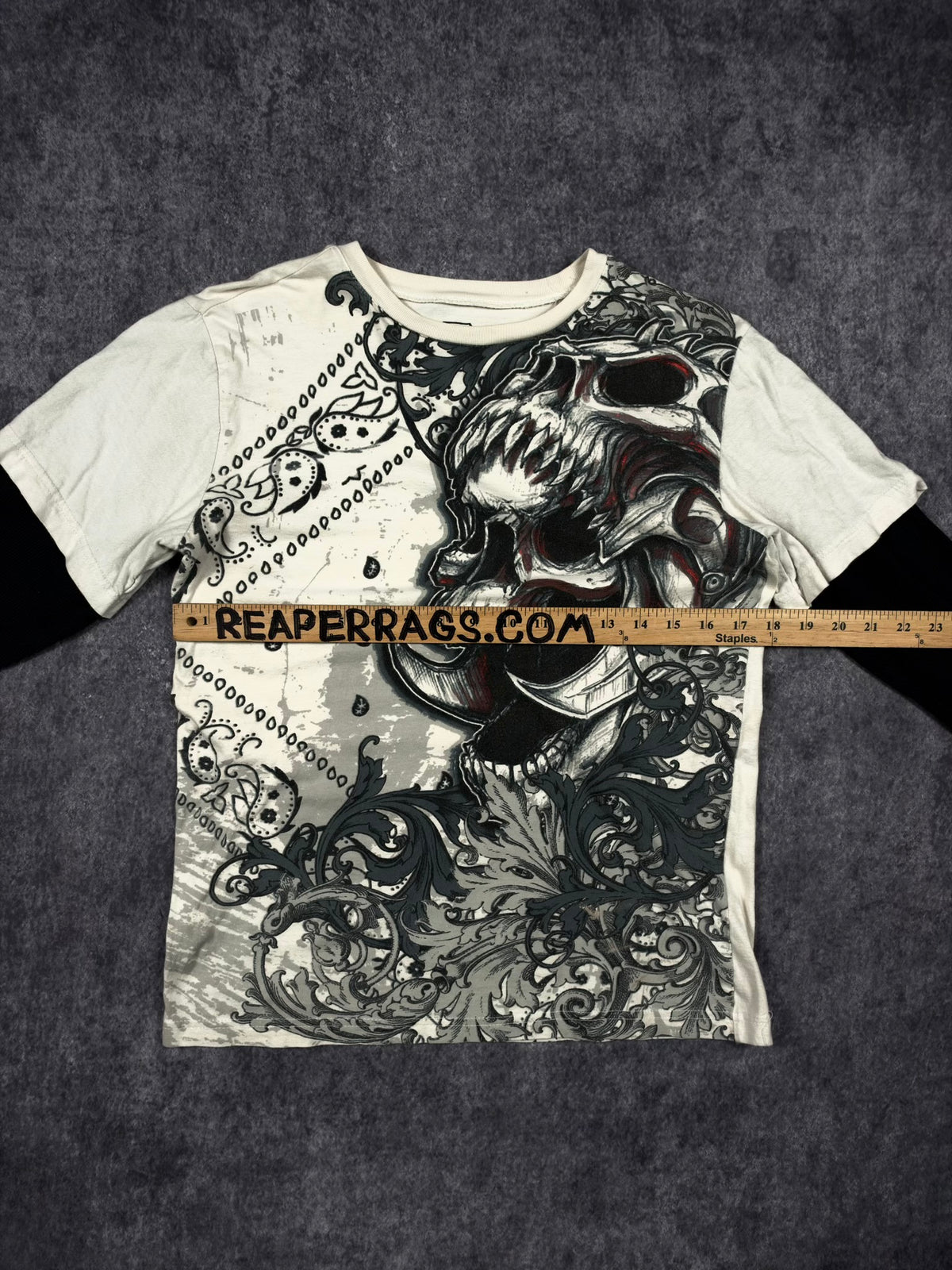 (GRAIL) 2000s MMA ELITE LAYERED SHIRT (S)