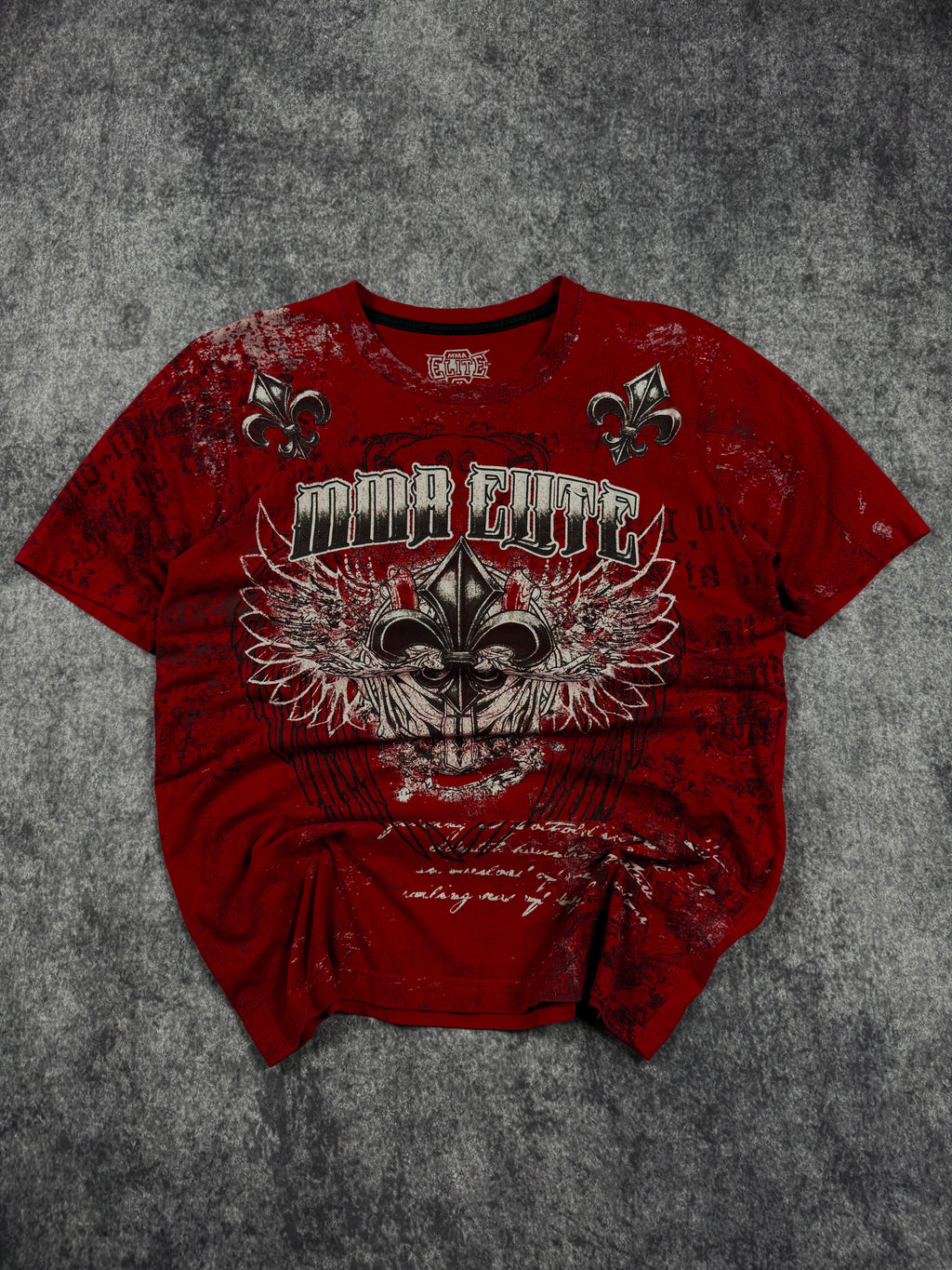 (rare) 2000s mma elite shirt (M)