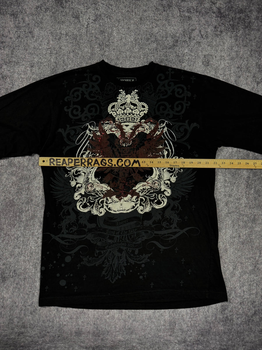 (rare) 2000s avirex shirt (L)