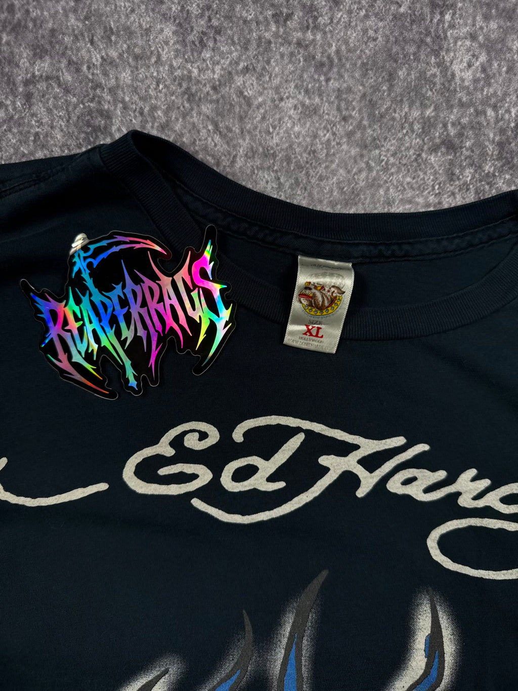 (RARE) 2000S ED HARDY SHIRT (XL)