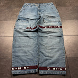 Deadstock Marithe Francois Girbaud Shuttle Strap Jeans (40x33)