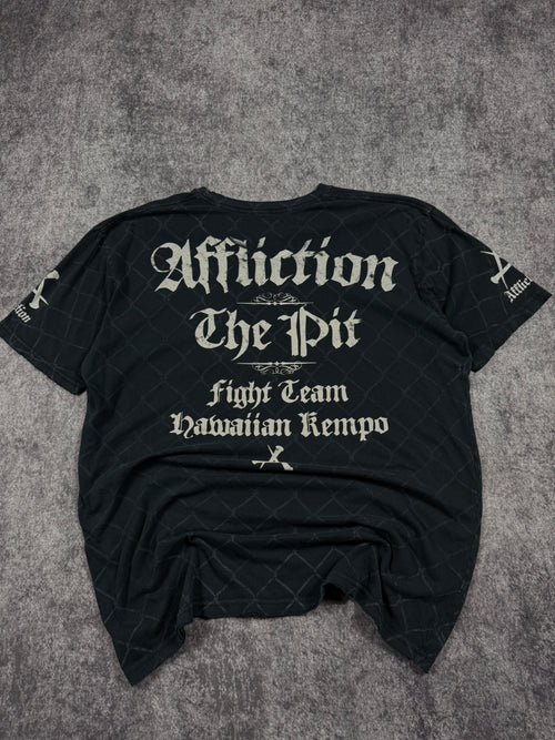 (rare) 2000s affliction x the pit shirt (XXL)
