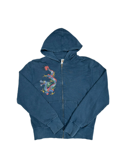 Ed Hardy Dragon Zip-Up Hoodie (M)