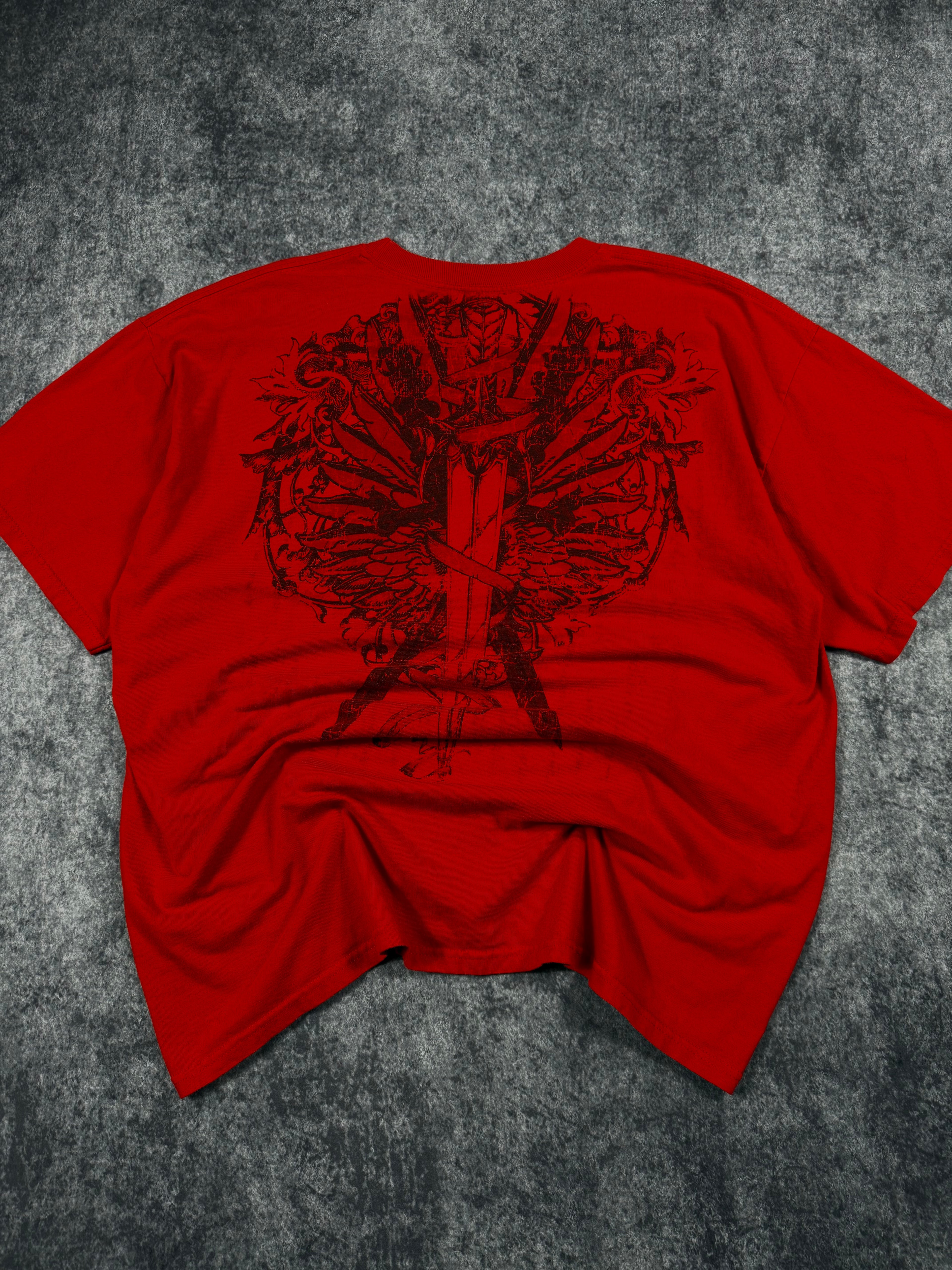 (rare) 2000s mma elite shirt (XXL)