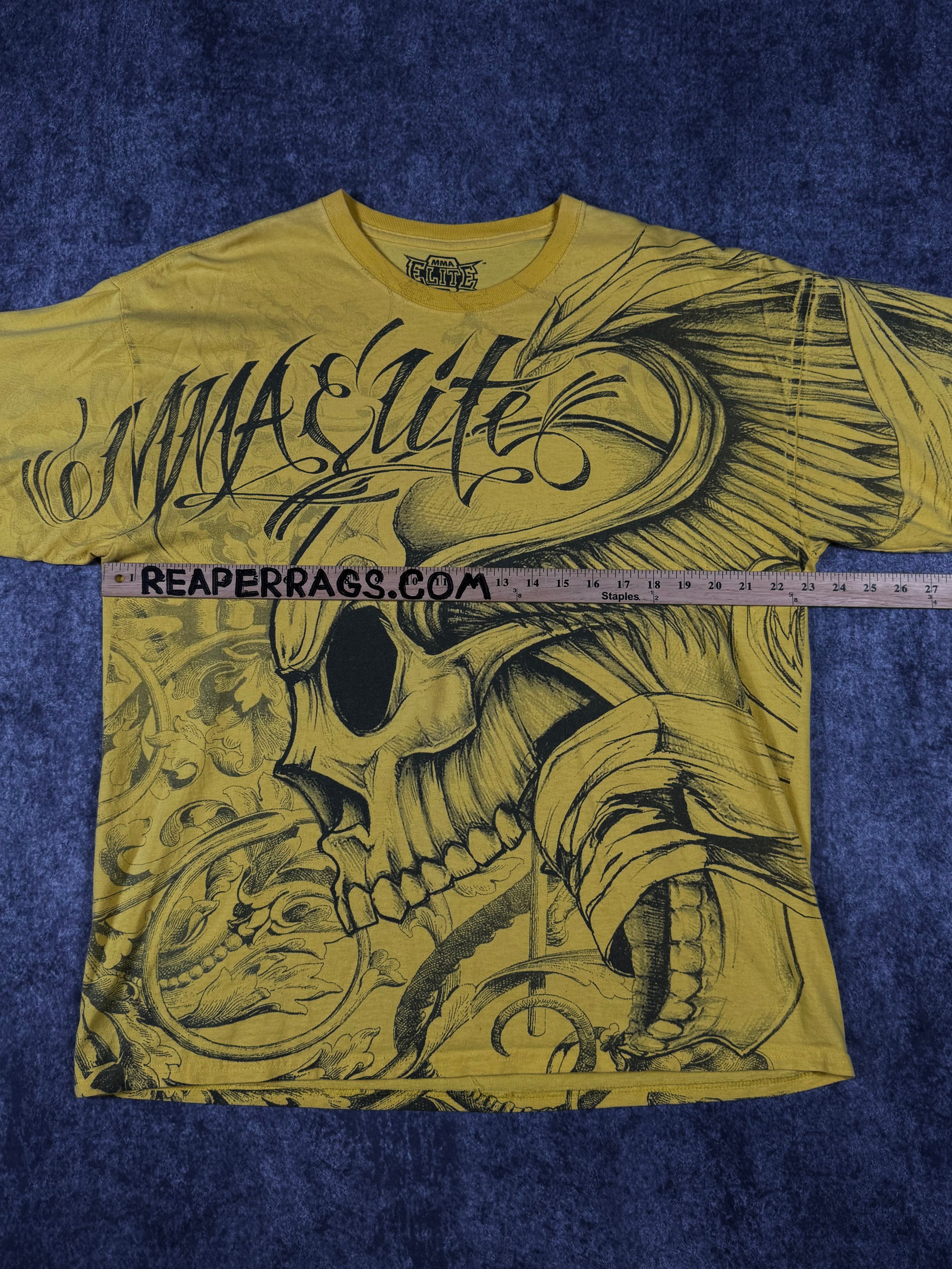 (rare) 2000s mma elite shirt (XL)